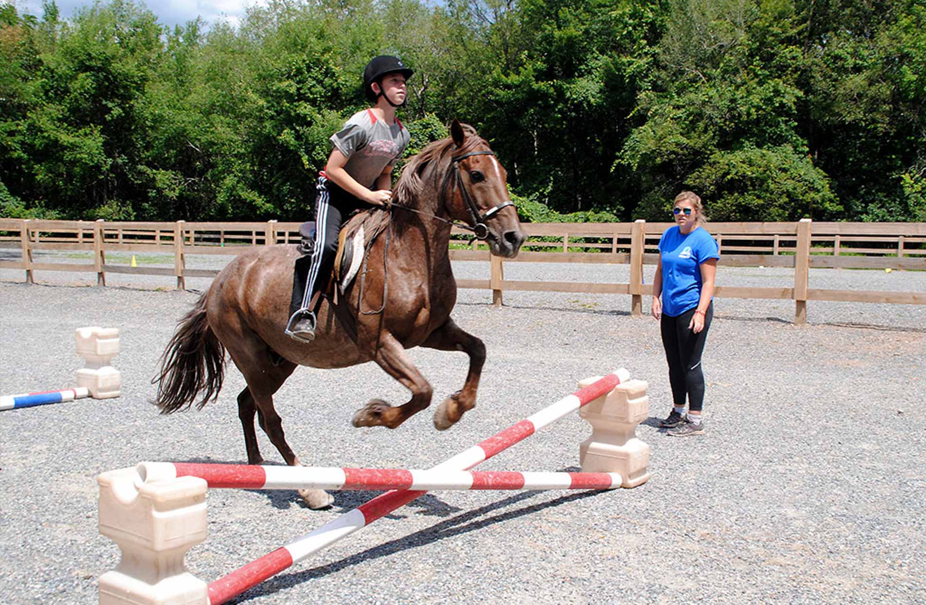 Horseback Riding at Camp Lindenmere Pennsylvania Summer Camp